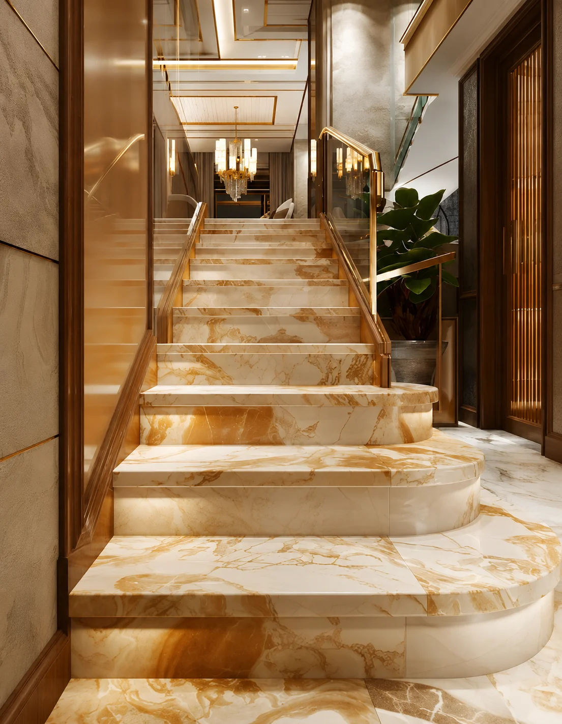 Marble Staircases